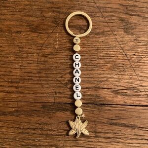 CHANEL SUBLIMAGE Keychain/Bag Charm Beaded Rare NIB
